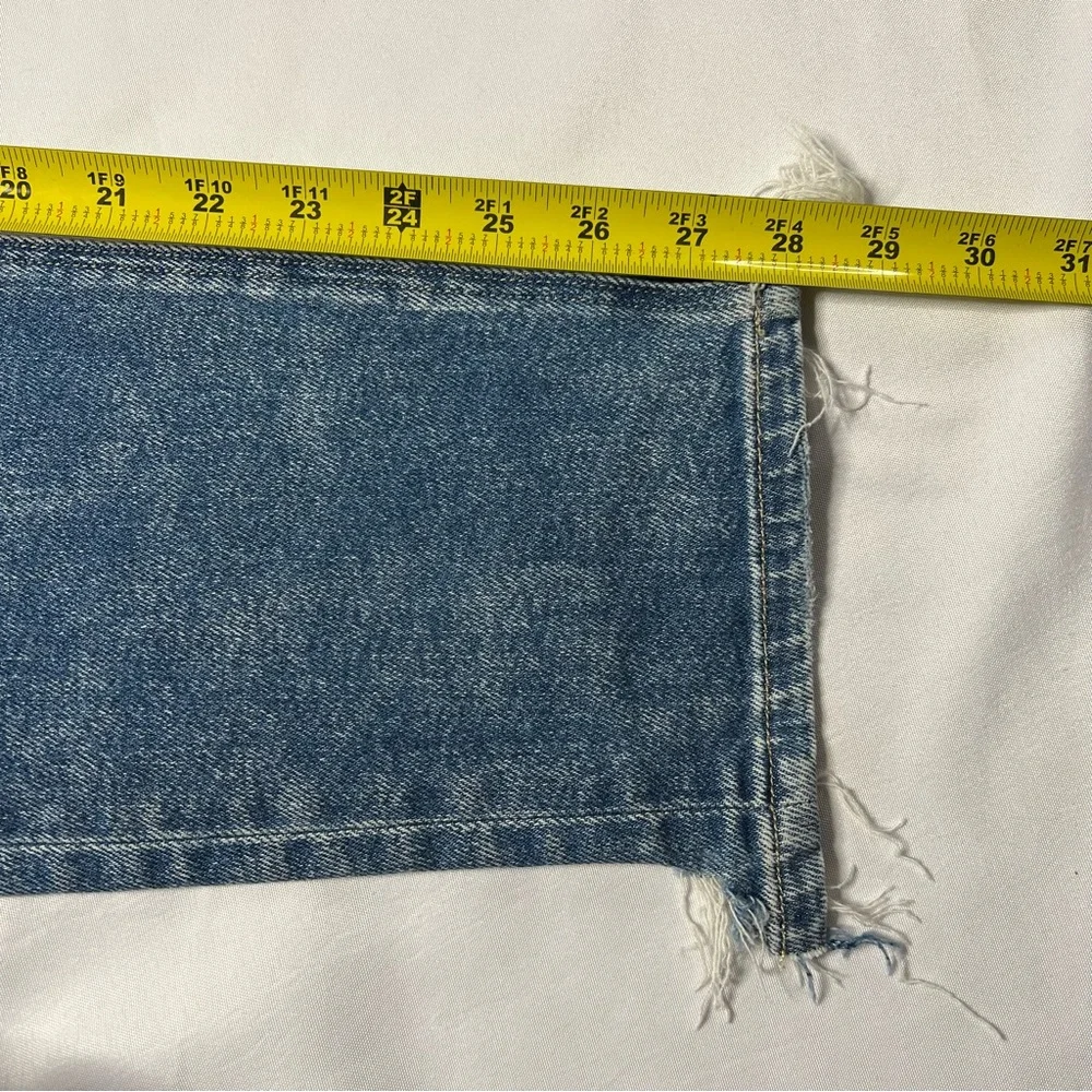 American Eagle Mom Jeans Front and Back Ripped Size 4 - Picture 8 of 11